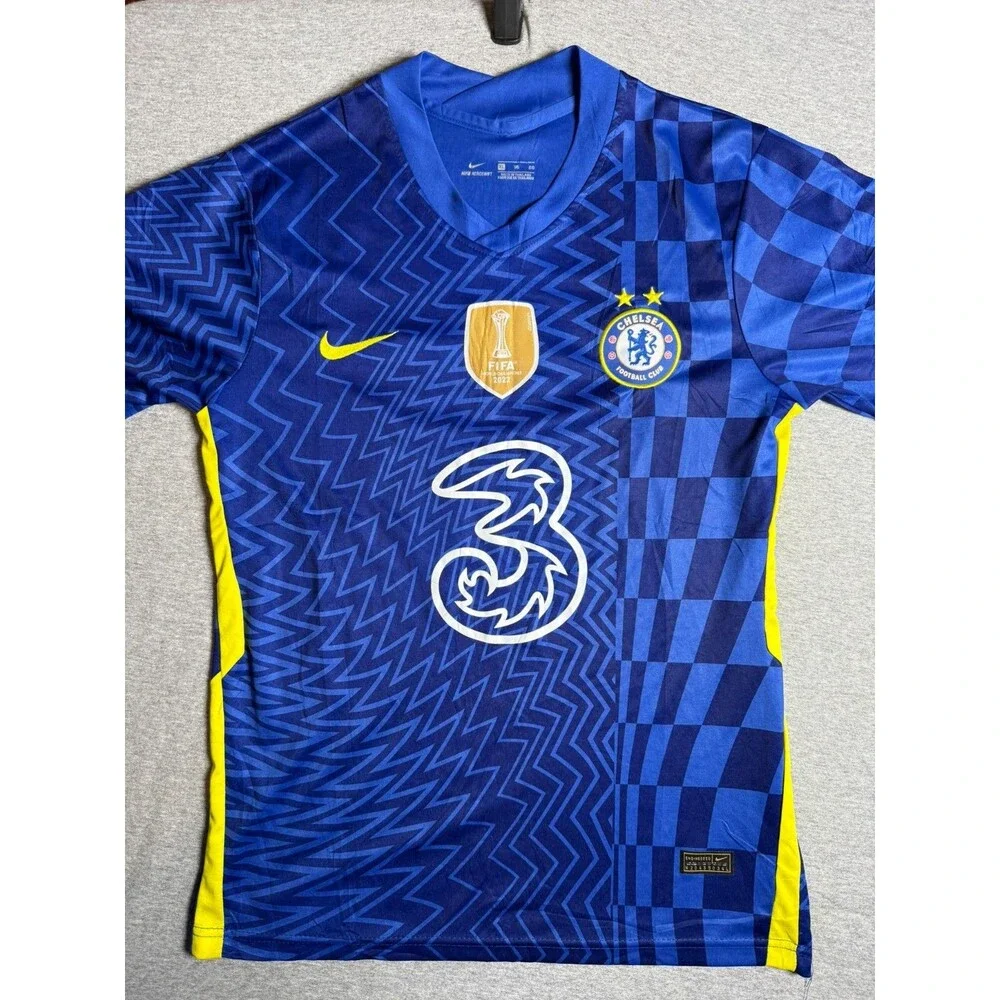 Nike Chelsea 2021 2022 Home Shirt Football Club Soccer Jersey Size XL